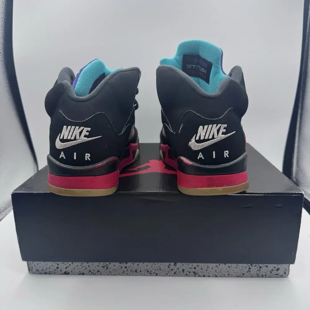 Jordan Air Jordan 5 Retro Top 3 Mid Top Black/Fire Red CZ1786-001 2020